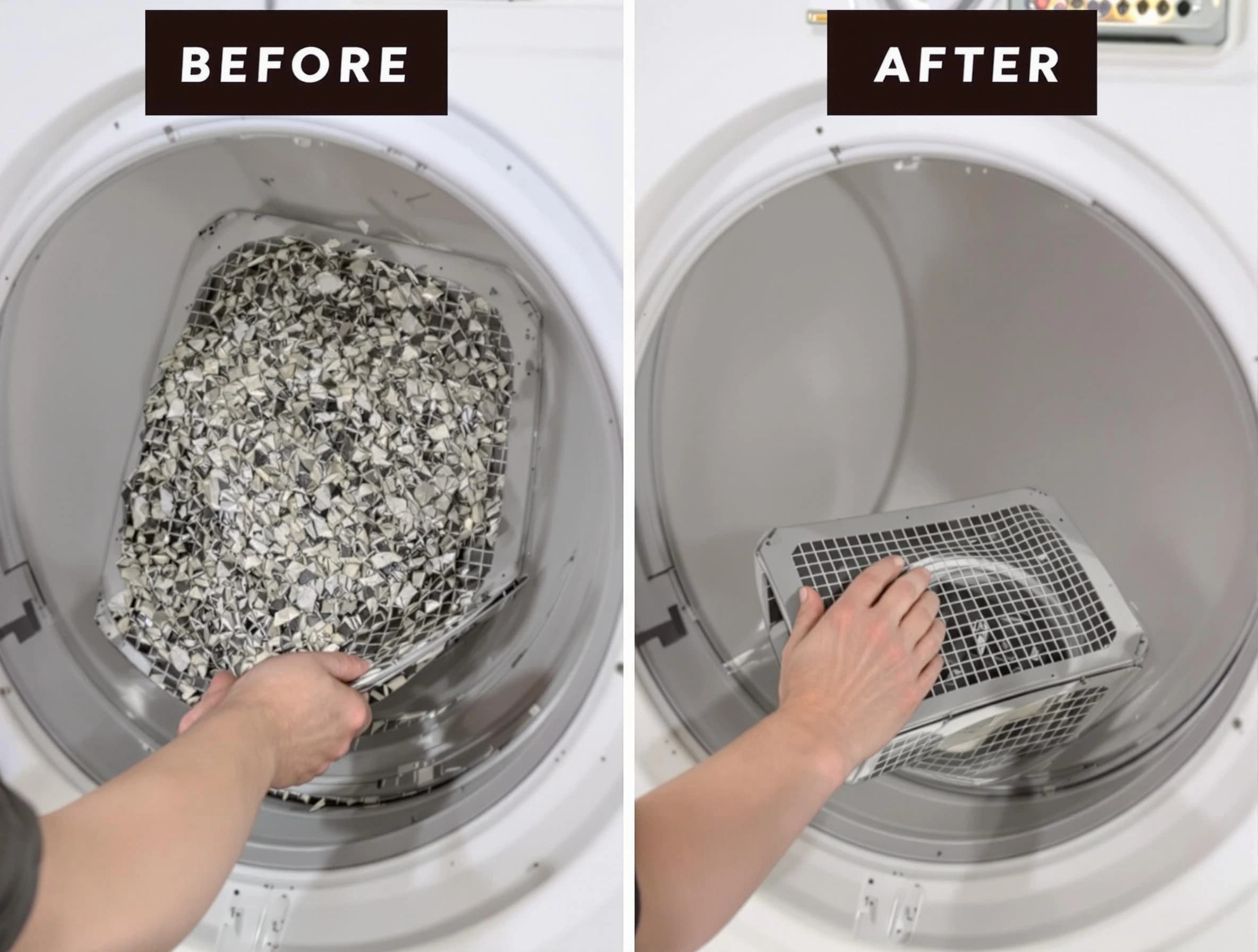Professional lint trap cleaning by Glen Allen Dryer Vent Cleaning in Glen Allen