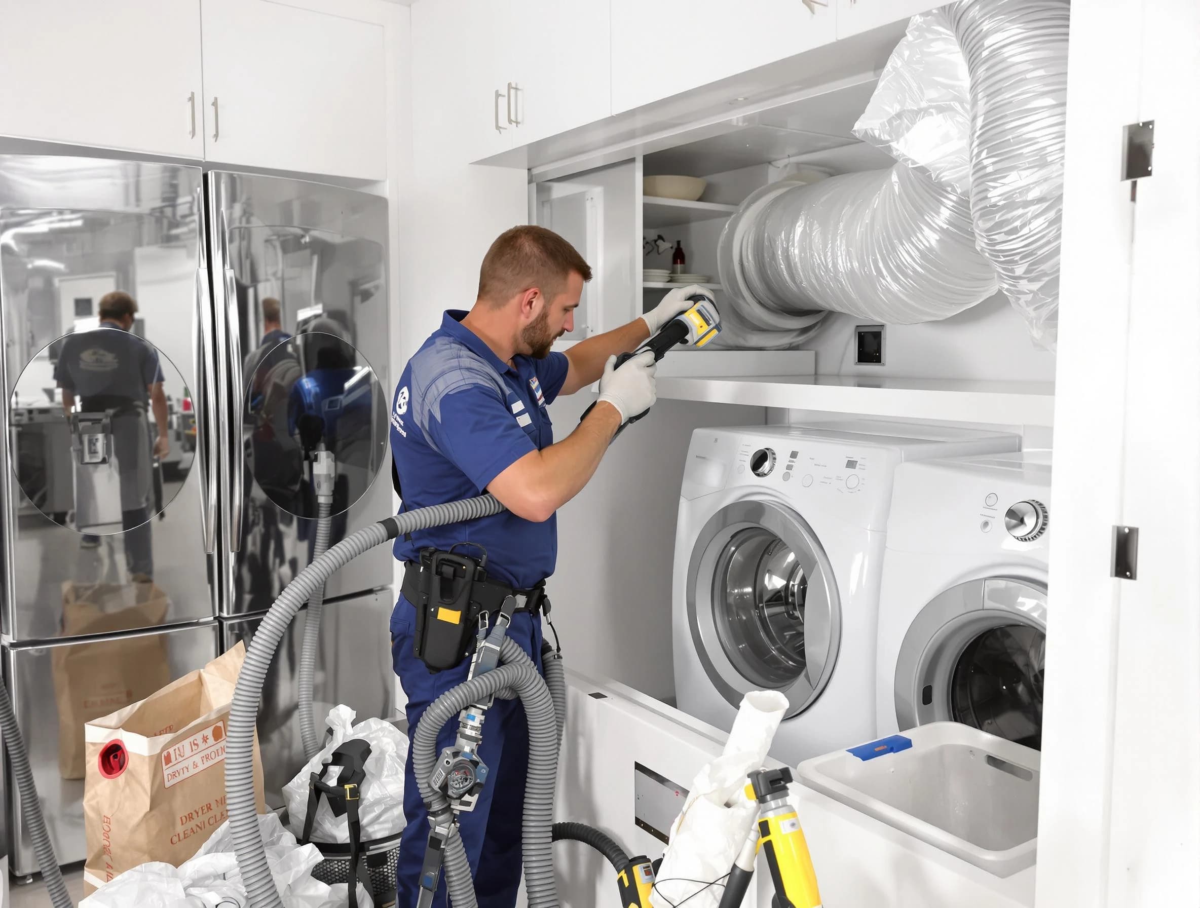 Professional duct cleaning by Glen Allen Dryer Vent Cleaning in Glen Allen