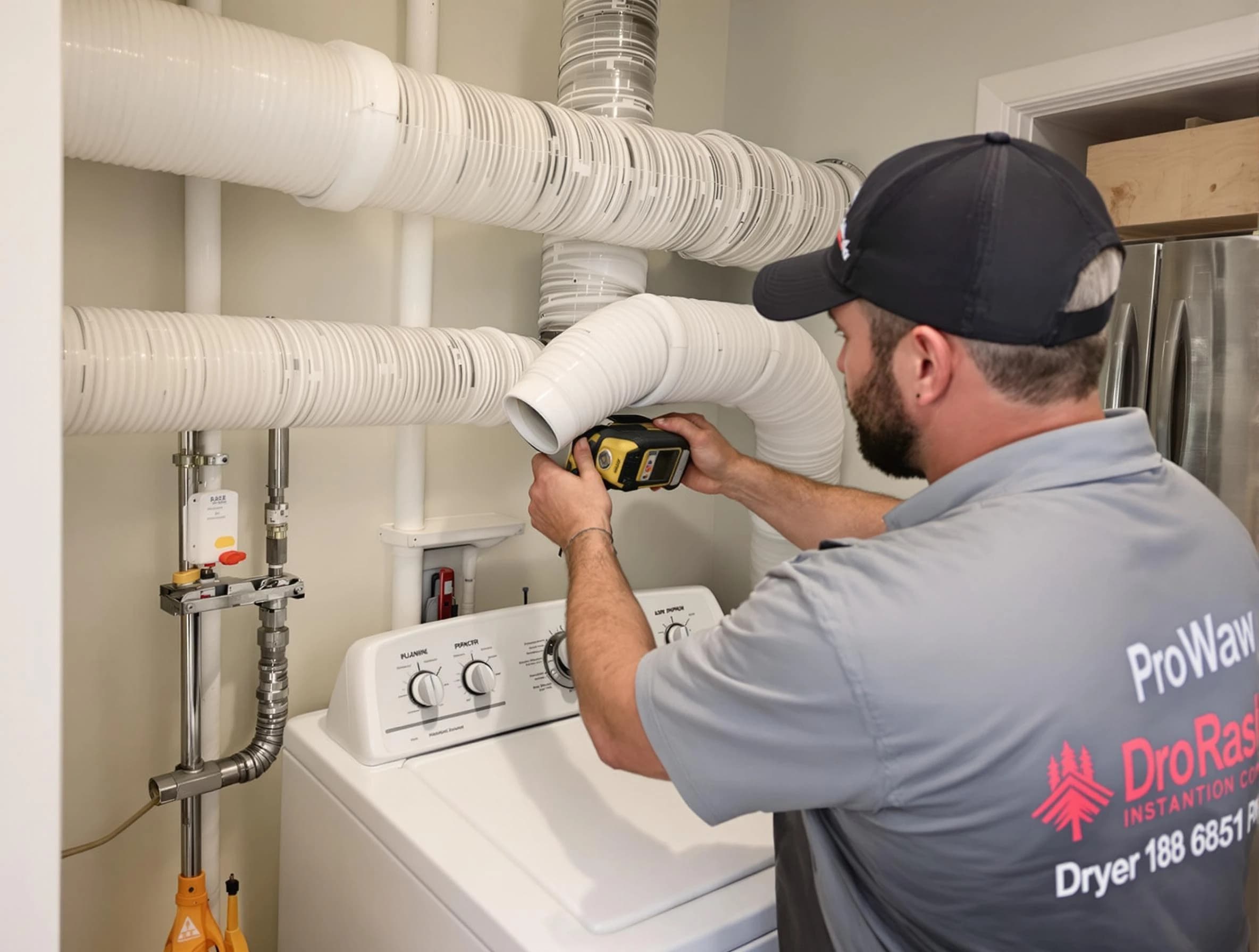 Professional dryer vent hose installation by Glen Allen Dryer Vent Cleaning in Glen Allen