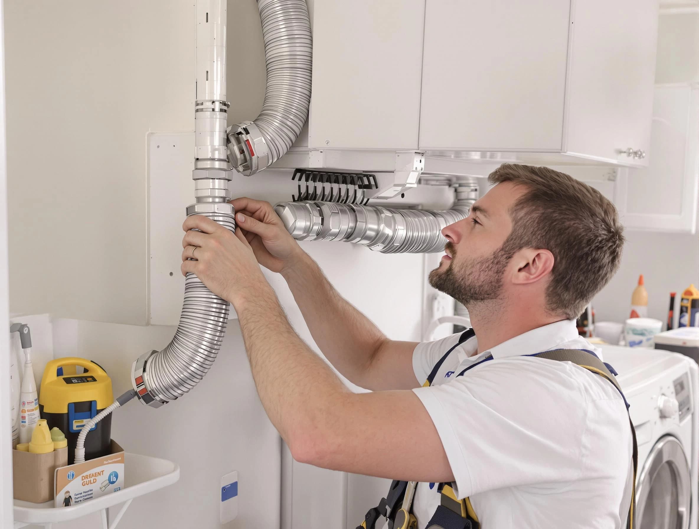 Professional dryer vent repair and installation by Glen Allen Dryer Vent Cleaning in Glen Allen