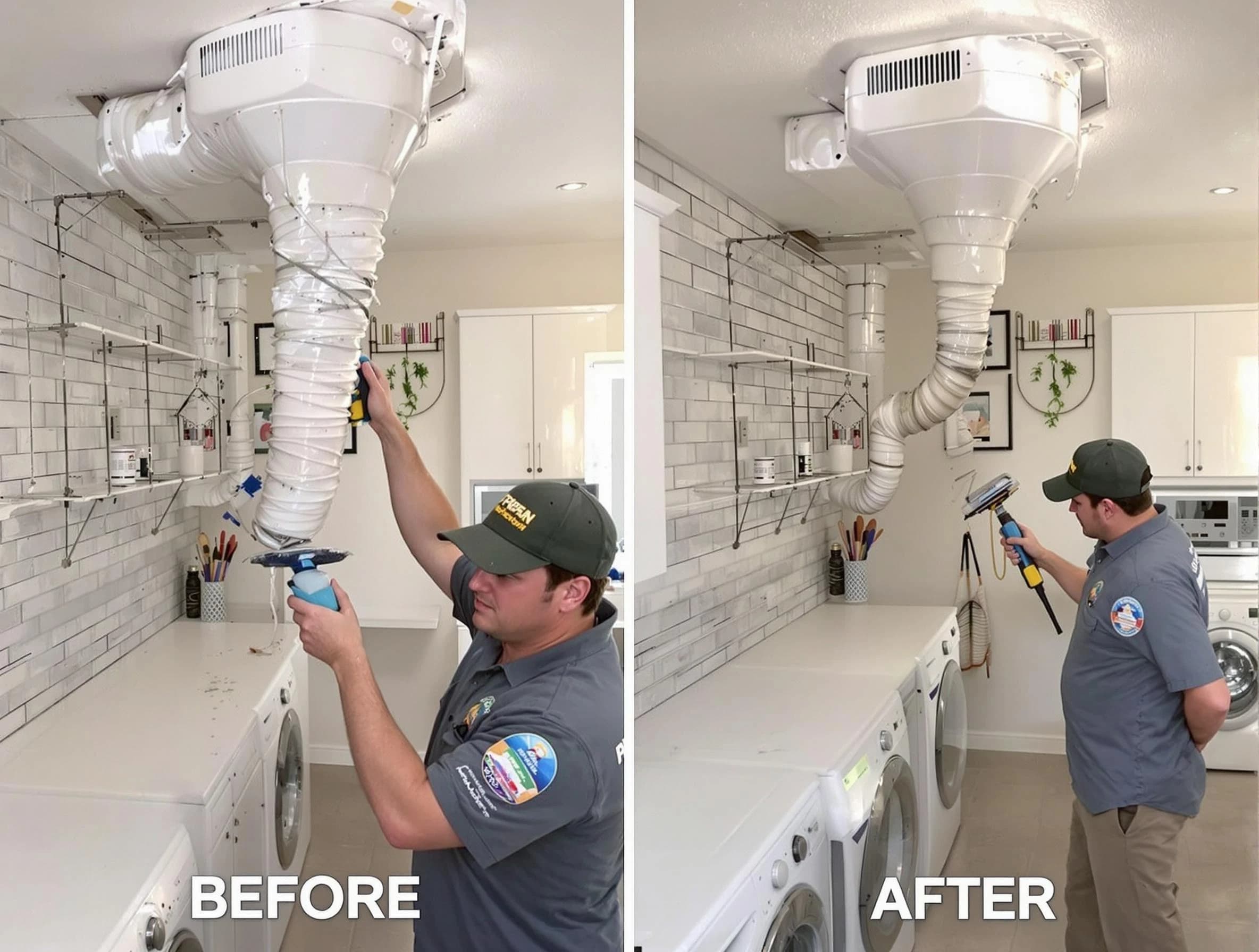 Professional dryer exhaust vent cleaning by Glen Allen Dryer Vent Cleaning in Glen Allen