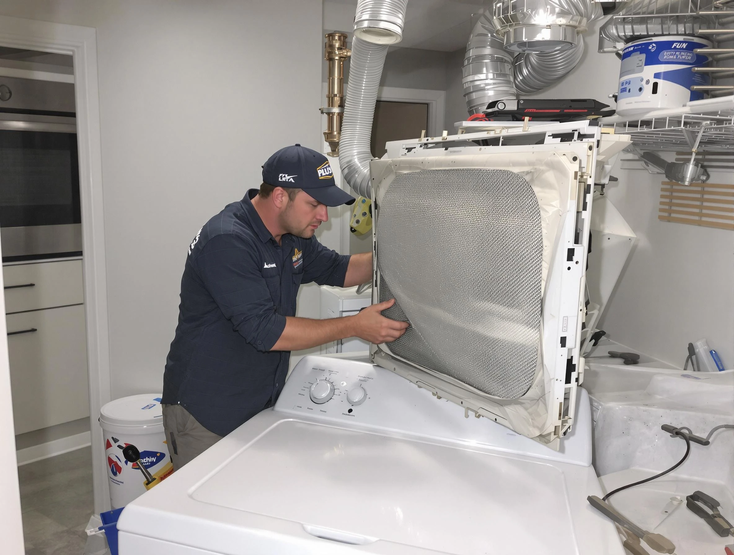 Expert vent cover replacement by Glen Allen Dryer Vent Cleaning in Glen Allen